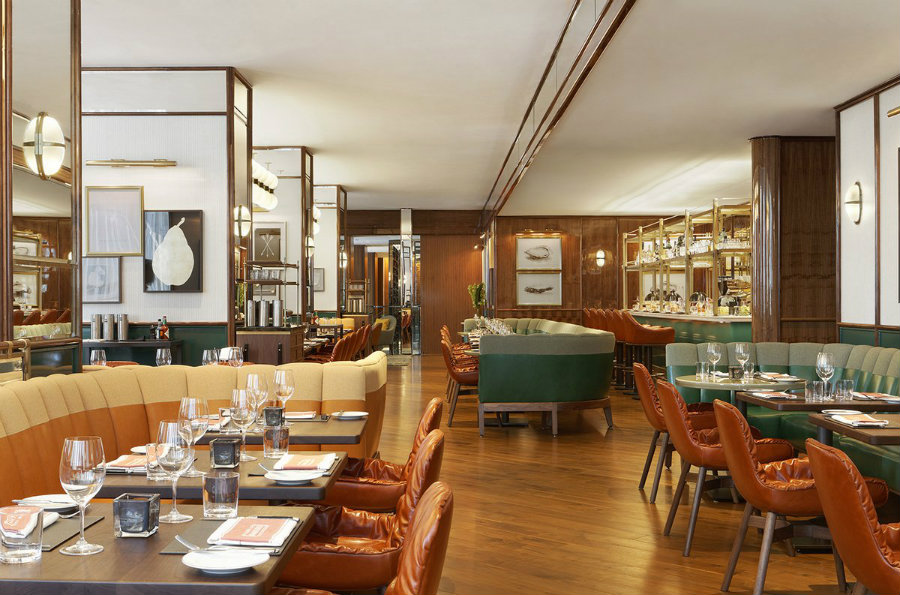 Ecletic midcentury brasserie Cafe Boulud Toronto by Martin Brudnizki