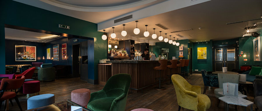 London best restaurants - The Groucho club by Michaelis Boyd Design