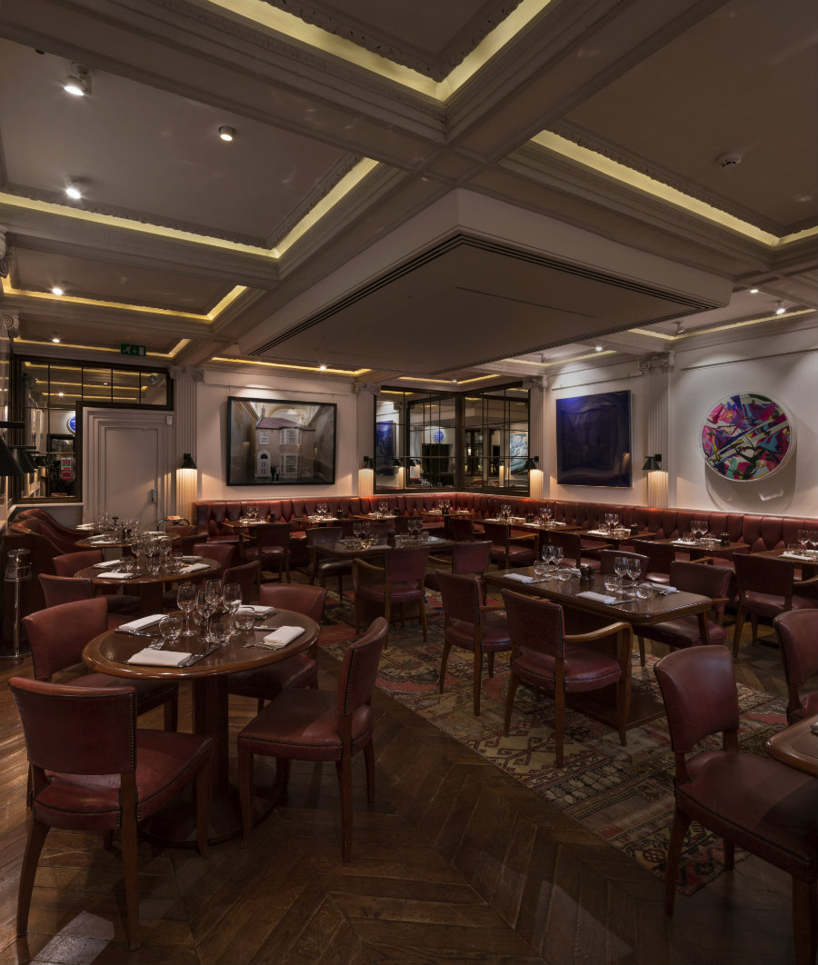 London best restaurants - The Groucho club by Michaelis Boyd Design (6)
