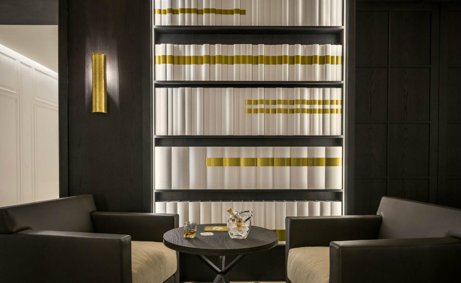 Hexagone restaurant interior design ideas by Gilles and Boissier