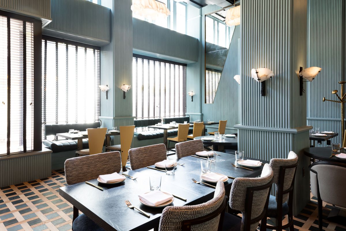 Restaurant Interior Ideas - the exotic Villon by Kelly Wearstler