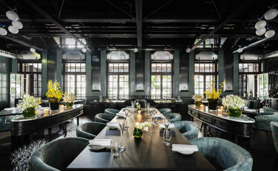 An Opulent Colonial-Inspired Lounge Bar Decor by AB Concept