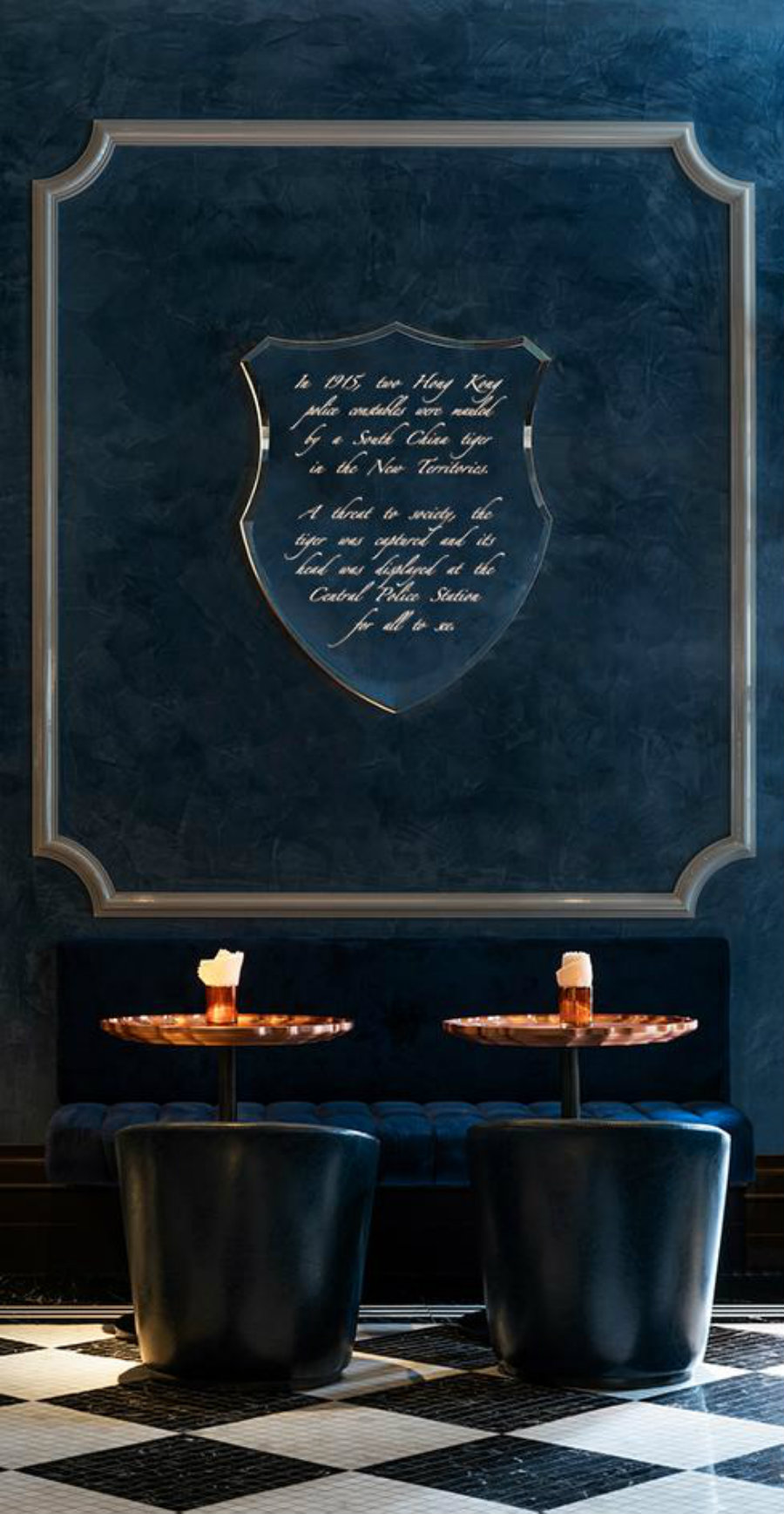 An Opulent Colonial-Inspired Lounge Bar Decor by AB Concept