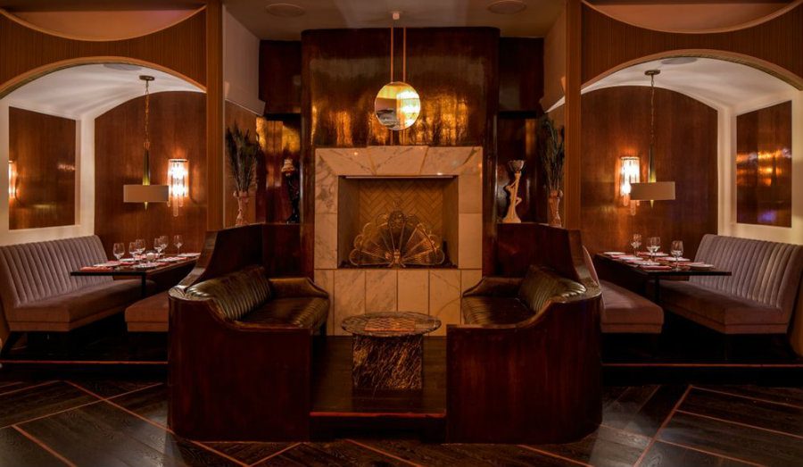 Restaurant interior design ideas at Delilah