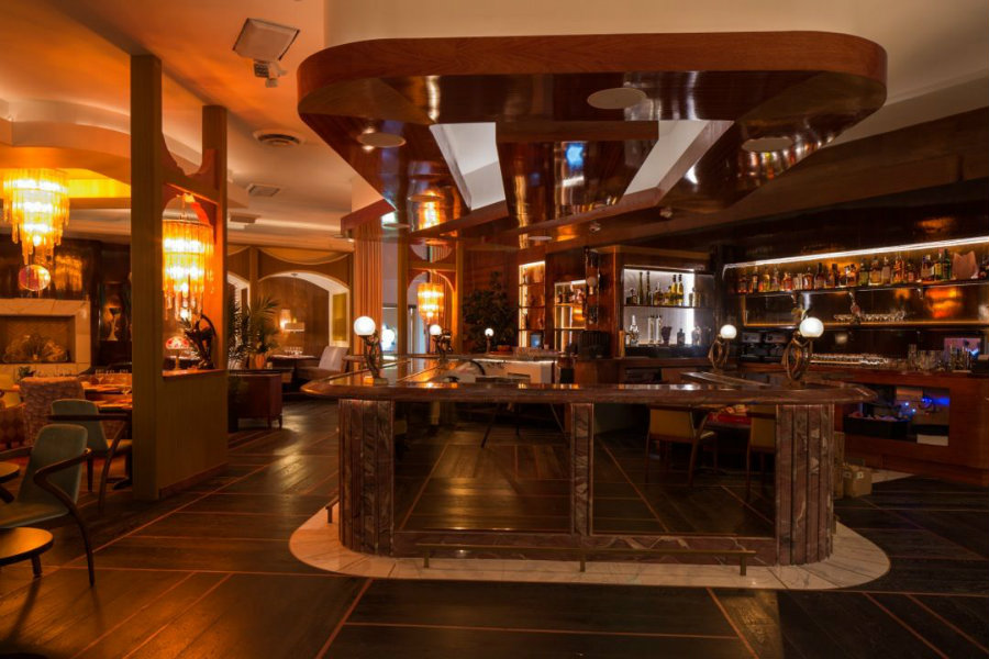 Bar and lounge interior design ideas at Delilah