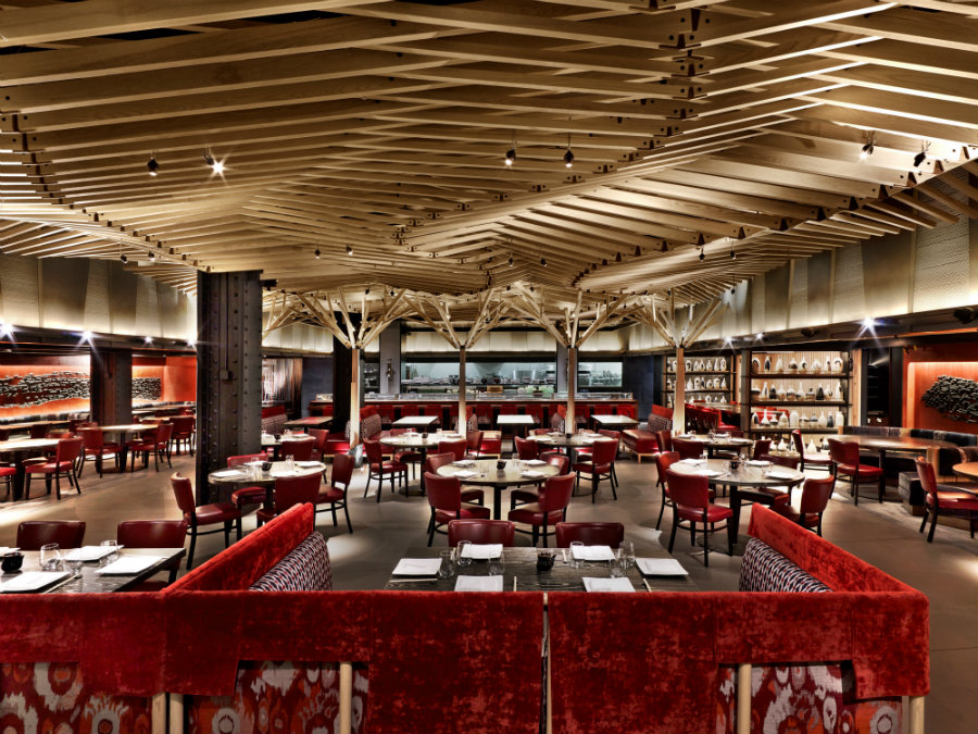Nobu New York restaurant designed by Rockwell Group