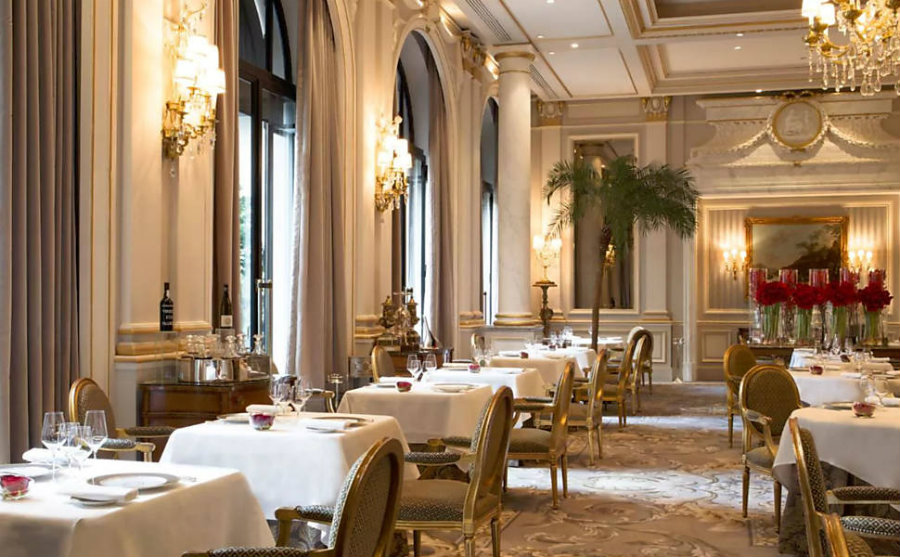 Le cinq restaurant decor | Trend Paris restaurants to go at Maison Objet 2018